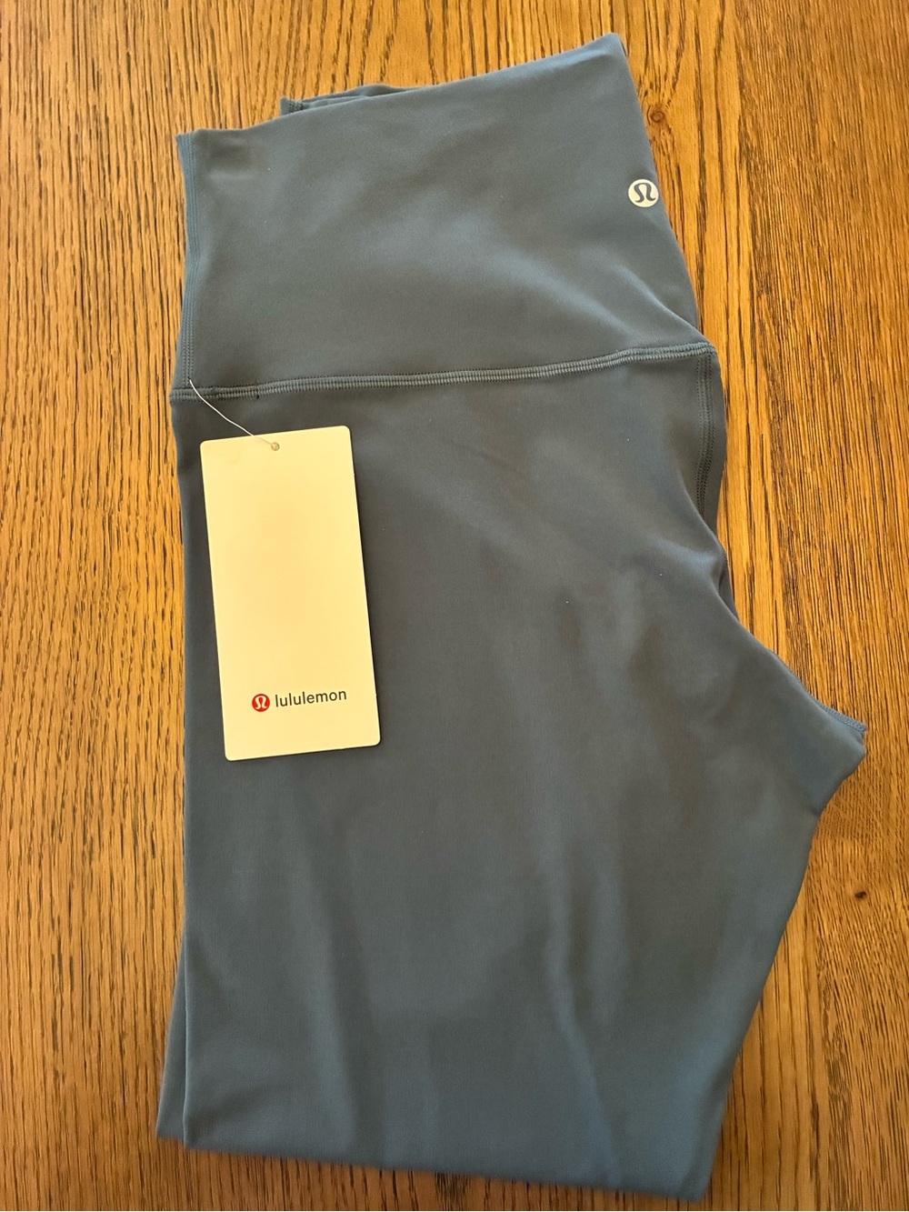 lululemon align High rise Crop 23” inseam (iron blue)